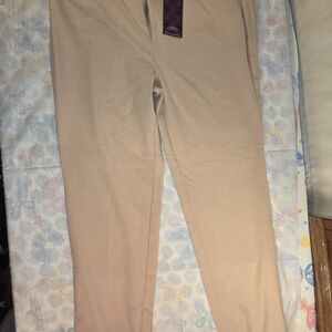 Xara Beige Straight-Leg Dress Pants NWT SIZE XL #213